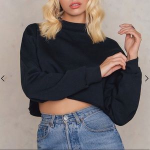 cropped NAKD sweatershirt